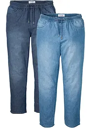 Classic fit instapjeans van zomers denim (set van 2), bonprix