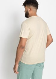 Henley shirt van biologisch katoen (set van 3), bpc bonprix collection