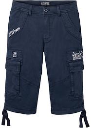 Lange bermuda met cargozakken, regular fit, bpc selection