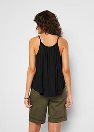 Soepelvallende top met viscose, bpc bonprix collection