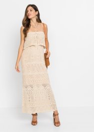 Gebreide strapless jurk, BODYFLIRT boutique