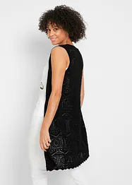 Lang vest van ajour, bonprix