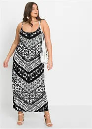 Gedessineerde maxi jurk, bonprix