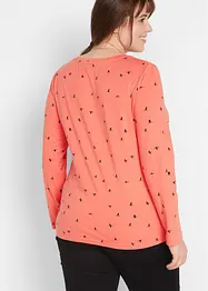 Longsleeve met print, bonprix