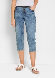 Stretch jeans in 3/4 lengte met comfortband, bpc bonprix collection