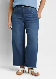 Comfort stretch 7/8 jeans, wide fit, bonprix