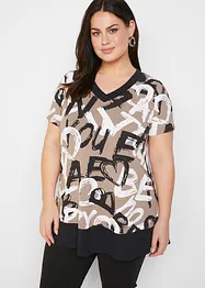 Longshirt met korte mouwen, bonprix