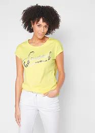 Shirt met pailletten, bonprix