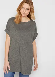 Longshirt van biologisch katoen (set van 2), bonprix