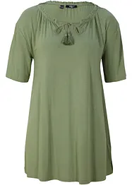 Longshirt in een viscosemix, bonprix