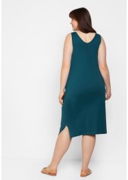 Jersey jurk met split, bpc bonprix collection