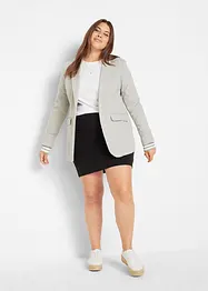 Stretch jersey rok met biologisch katoen (set van 2), bonprix