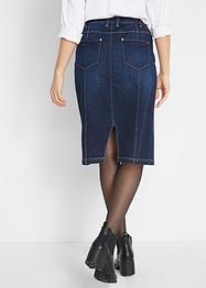 High-waist stretch rok met comfortband, bpc bonprix collection