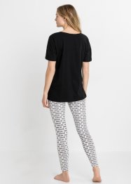 Oversized pyjama met legging (2-dlg. set), bpc bonprix collection