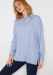 Oversized blouse met knoopsluiting, lange mouw, bpc bonprix collection