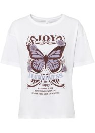 Oversized shirt met vlinderprint, RAINBOW
