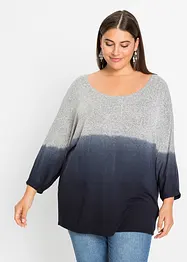 Oversized shirt met kleurverloop, bonprix