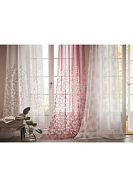 Transparant gordijn van ausbrenner met bladeren (1 stuk), bpc living bonprix collection