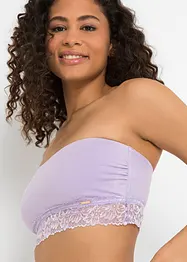 Bandeau bh (set van 2) met biologisch katoen, bonprix