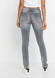 Skinny jeans met destroyed effecten, bonprix