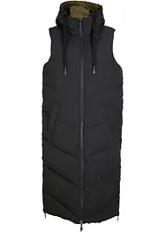 Reversibel bodywarmer van gerecycled polyester met capuchon, bonprix