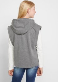 Longsleeve en sweater, mouwloos (2-dlg. set), bpc bonprix collection