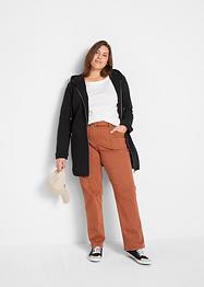 Stretch shirt met boothals, bpc bonprix collection