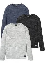 Longsleeve (set van 3), bonprix