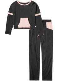 Pyjama met cropped longsleeve (2-dlg. set), bpc bonprix collection