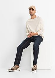 Loose fit stretch jeans, straight, John Baner JEANSWEAR