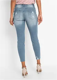 Jeans met borduursel, bonprix