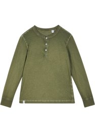 Henley shirt in used look, bpc bonprix collection