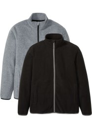 Fleece vest (set van 2), bpc bonprix collection