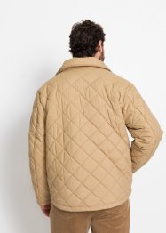 Gewatteerde jas met gerecycled polyester en hoge opstaande kraag, regular fit, bpc bonprix collection