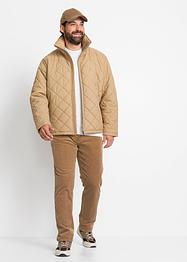 Gewatteerde jas met gerecycled polyester en hoge opstaande kraag, regular fit, bpc bonprix collection