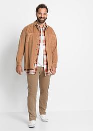 Slim fit stretch corduroy broek met comfort fit, John Baner JEANSWEAR