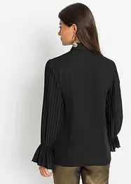 Blouse met plissé mouwen, bonprix