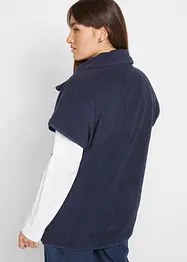 Fleece vest van gerecycled polyester, bonprix