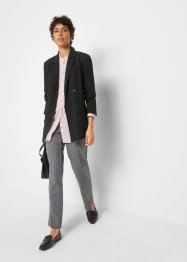 Lange blouse met gerecycled polyester en biezen, bpc selection premium
