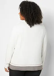 Katoenen longsleeve in layerlook, bonprix