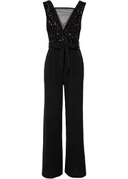 Jumpsuit met pailletten, bonprix