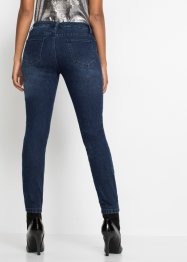 Super skinny jeans met glanzende patches, RAINBOW