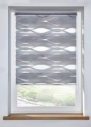 Duo rolgordijn van jacquard, tweekleurig, bpc living bonprix collection