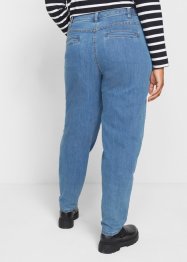 Jeans met deels elastische band, ballonlijn, bpc bonprix collection