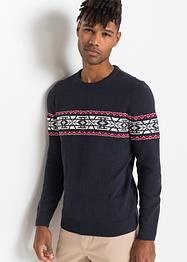 Noorse trui van gerecycled materiaal met comfort fit, bpc bonprix collection