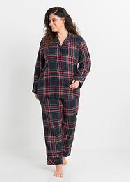 Geweven pyjama van flanel (2-dlg. set), bpc bonprix collection