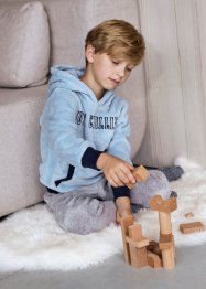 Kinderen teddy fleece loungewear pak (2-dlg. set), bpc bonprix collection