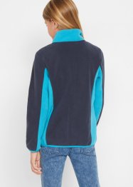 Fleece vest met contrastdetails, bpc bonprix collection