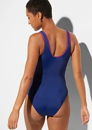 Sportbadpak met inzetstukken in contrasterende kleuren, bonprix