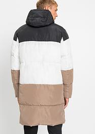 Lange, gewatteerde jas van gerecycled polyester, RAINBOW